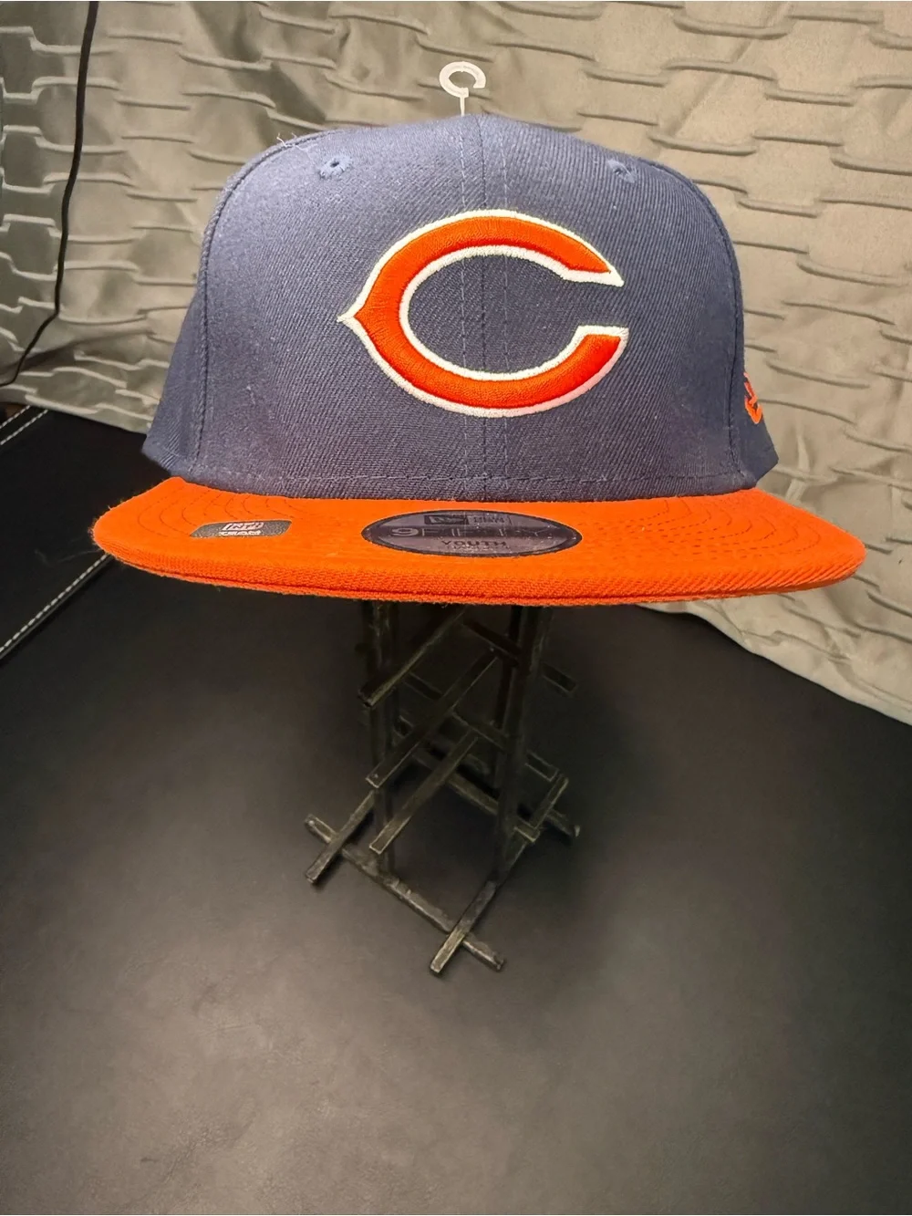 NFL Chicago Bears Youth Navy and Orange Snapback Hat